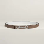 H Infini belt buckle & Reversible leather strap 24 mm